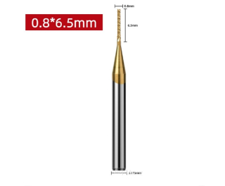 Mũi cắt hợp kim phủ titanium / Mũi phay quả dứa