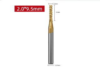 Mũi cắt hợp kim phủ titanium / Mũi phay quả dứa