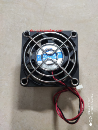 Quạt tản nhiệt 12V - 24V 2 pin (6x6x1.5cm)