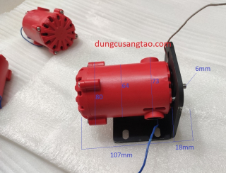 Motor 340w cốt 6mm/ Động cơ thay thế cho khoan bàn 340w surom/Lerom