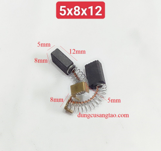 chổi than thay thế cho động cơ, chổi than sửa motor máy khoan, máy cát, máy mài (carbon brush)