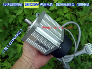 Motor brushless DC servo 300w