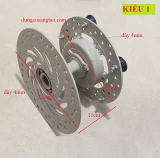 Bàn xoay tròn đường kính 220mm bằng sắt