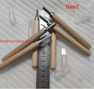 Dao tiện mũi V 5.7mm (kiểu 2) / mũi C 6.6mm