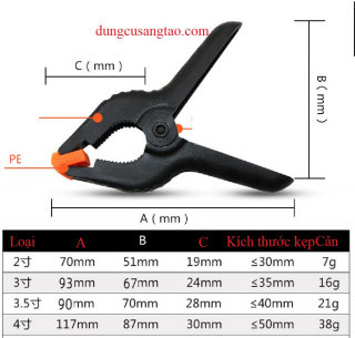 Kẹp cố định, kẹp phôi thi công, kẹp gỗ chữ A nhiều kích thước