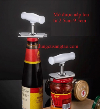 Dụng cụ mở nắp hộp, mở nắp lon thủy tinh đường kính từ 2.5cm-9.5cm