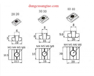 Nhôm định hình 2020