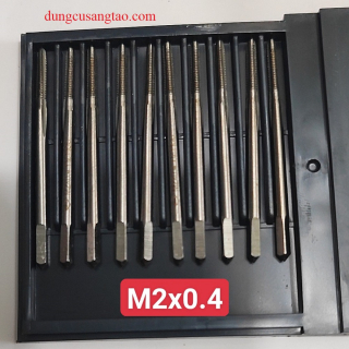 Mũi taro ren trong M1 M1.2 M1.4 M1.5 M1.6 M1.7 M1.8 M2 M3 M4 M5 bằng thép HSS 6542 (H2)