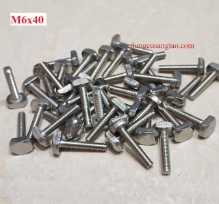 Bu lông T screw inox 304 tán siêu lớn (Bu lông chữ T)