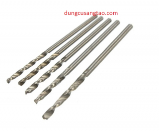 Mũi khoan gỗ, nhựa, mạch in 0.3-1.6mm (bộ 20 mũi)