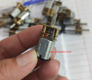 Motor hộp số mini JGA12-N20 3-12V 150 vòng/phút - 300 vòng/phút / Động cơ giảm tốc mini