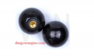 Núm vặn tròn ren trong bằng nhựa / Tay vặn nhựa Phenolic / Bóng nhựa tròn M5 M6 M8