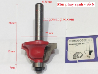Dao phay gỗ - Router trục 6.35mm / Dao phay rãnh / phay cạnh