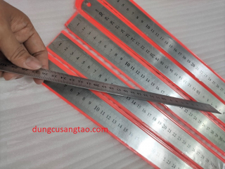 Thước kẻ vạch 30cm (inox) / Thước lá 30cm