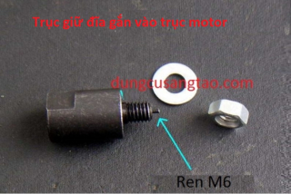 Đĩa cắt mini HSS phủ titanium lỗ trong 6mm