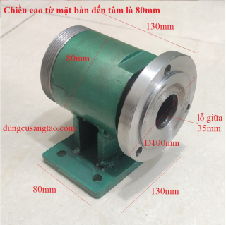 Bộ kit chế máy tiện / Ụ mâm cập / ụ chống tâm máy tiện mini (kiểu 1)