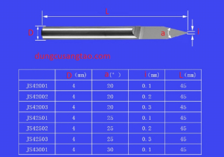 Dao khắc Weitol V4 Metal