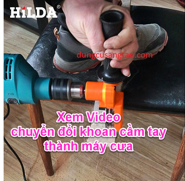 Bộ kit chuyển đổi khoan cầm tay thành máy cưa