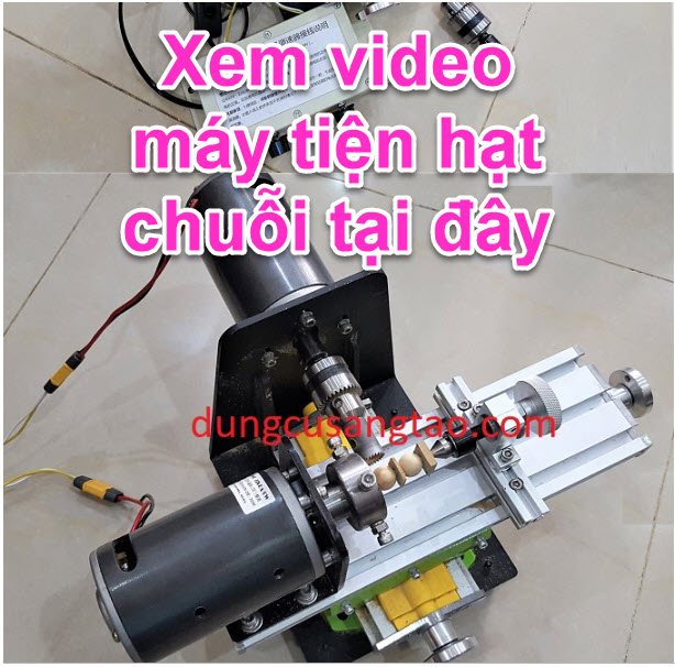 Máy tiện hạt chuỗi mini