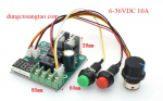 Bộ điều chỉnh tốc độ Dimmer 6 - 36V 10A loại nhấn giữ mới hoạt động