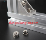 Đai ốc có mặt bích / Tán có mặt bích inox ss 304 M5 M6 M8