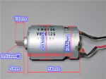 Motor RS550 18V tốc độ cao