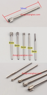 Đầu khắc gỗ phá thô trục 3mm / mũi điêu khắc gỗ trục 3mm