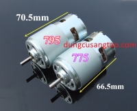 Motor 795 12V 2 bạc đạn 180w