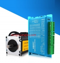 Bộ motor bước HBS 57 và Hybrid servo Drive