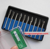 Đầu làm gỗ lũa 10 / Mũi mài khuôn kim loại, gỗ, nhựa (cán 3mm)