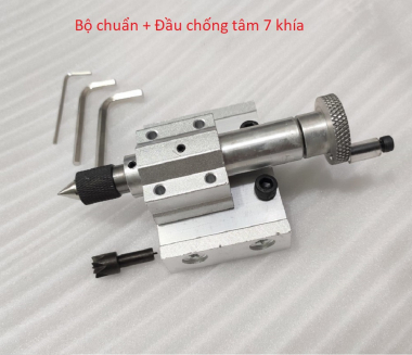 Bộ chống tâm máy tiện mini