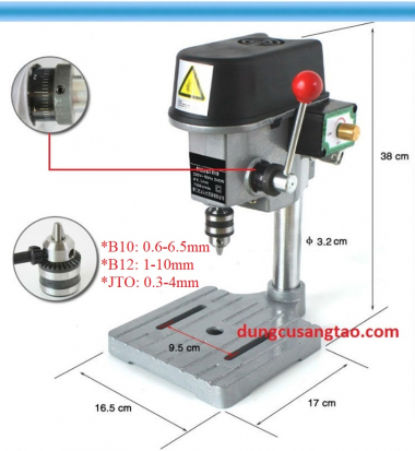 Máy khoan bàn mini 340w