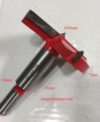 Mũi khoét lỗ gỗ, nhựa lỗ lớn D40mm-D60mm (Hole opener)